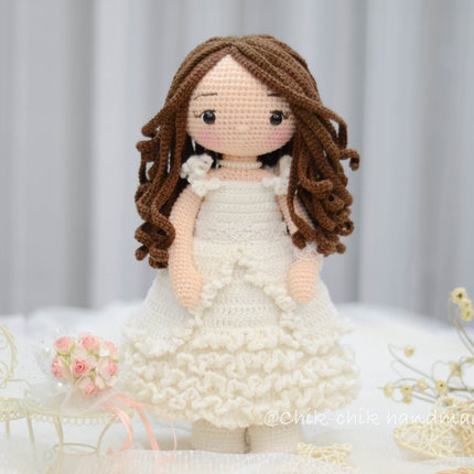 Wedding Couple Crochet Pattern, Bride & Groom Wedding Dolls Pattern Amigurumi, PDF Tutorial (En, Fr, De, Es, Nl, It)