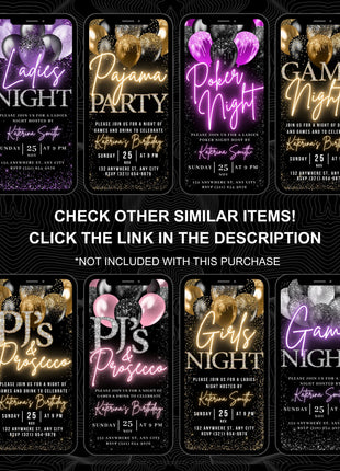 Digital Halloween Party Invitation, Animated Scull Pumpkin Party Video Invite, Gothic Rose Horror eCard, Self Editable DIY Template eCard