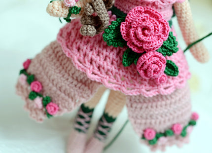 Crochet Fairy Doll Pattern Amigurumi, ISABELLE the Pixie, PDF Tutorial (En, Fr, De, Es, Nl, It)