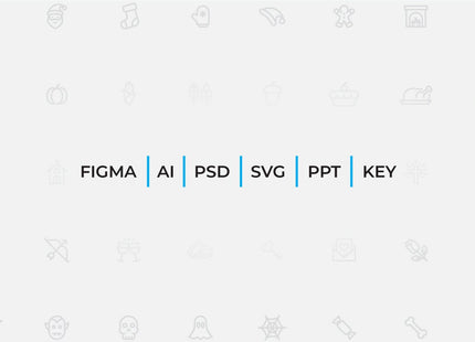 50 Outline Real Estate Icons Pack for Canva Figma Presentations