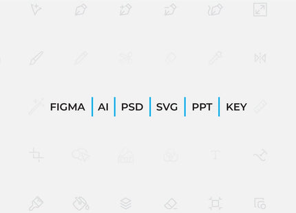 50 Outline Graphic Design Icons Pack Editable Canva SVG Figma