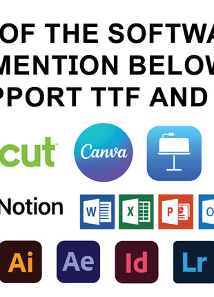 100 Farmhouse Script Font Bundle for Canva, Procreate, Commercial Use