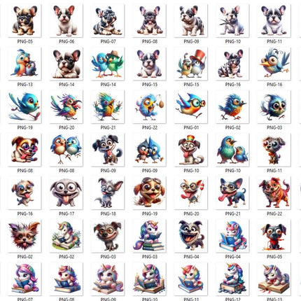 MEGA BUNDLE 6250 Png Design Bundle Cartoon Character PNG Tshirt Mug Tumpler Design 300Dpi High Resolution Transparent Png