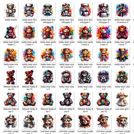 MEGA BUNDLE 6250 Png Design Bundle Cartoon Character PNG Tshirt Mug Tumpler Design 300Dpi High Resolution Transparent Png