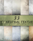 Soft Neutral Textures Portrait Backdrop Pack Fine Art Grunge Overlays