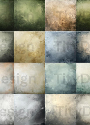 Soft Neutral Textures Portrait Backdrop Pack Fine Art Grunge Overlays