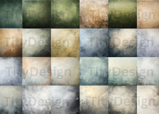 Soft Neutral Textures Portrait Backdrop Pack Fine Art Grunge Overlays