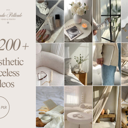 Faceless video, aesthetic video, faceless reels, luxury reels, mega reels bundle, faceless marketing, plr videos pack, mrr resell rights