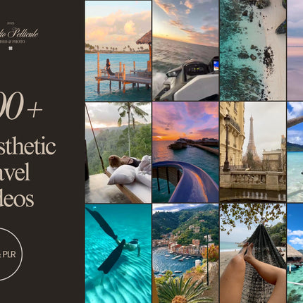 Faceless video, aesthetic video, faceless reels, luxury reels, mega reels bundle, faceless marketing, plr videos pack, mrr resell rights