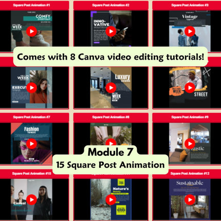 Cinematic Canva Video Templates | Create and Sell HQ Video Ads, Intros, Outros & Animations | No Software Needed | Master Resell Rights