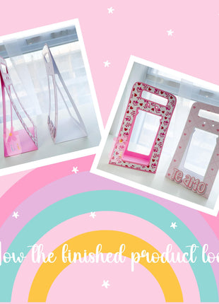 Libbey 16oz Glass Can Holder Template SVG AI DXF PDF