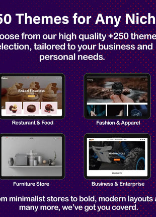 Ultimate 250+ Shopify Theme Collection: Premium Ecommerce Store Design Pack