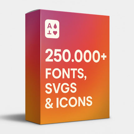 500GB+ Graphic Design Mega Bundle | Fonts, Adobe Assets, SVGs, Lightroom Presets, T-Shirts, Logos, Social Media, Templates, Photoshop, Canva