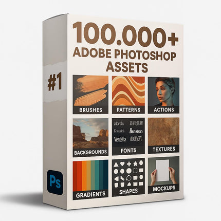 500GB+ Graphic Design Mega Bundle | Fonts, Adobe Assets, SVGs, Lightroom Presets, T-Shirts, Logos, Social Media, Templates, Photoshop, Canva