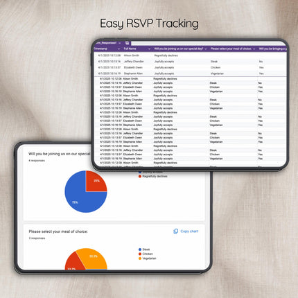 Digital wedding invitation with RSVP, Online wedding invite with rsvp tracking, wedding invite with countdown, RSVP tracking wedding invite