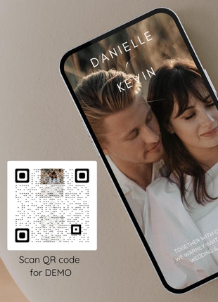 Digital wedding invitation with RSVP, Online wedding invite with rsvp tracking, wedding invite with countdown, RSVP tracking wedding invite