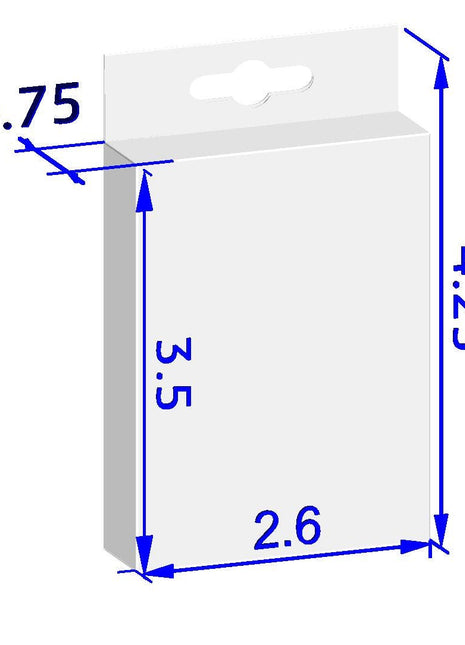 Peggable Poker Card Deck Tuck Box Template SVG PDF AI