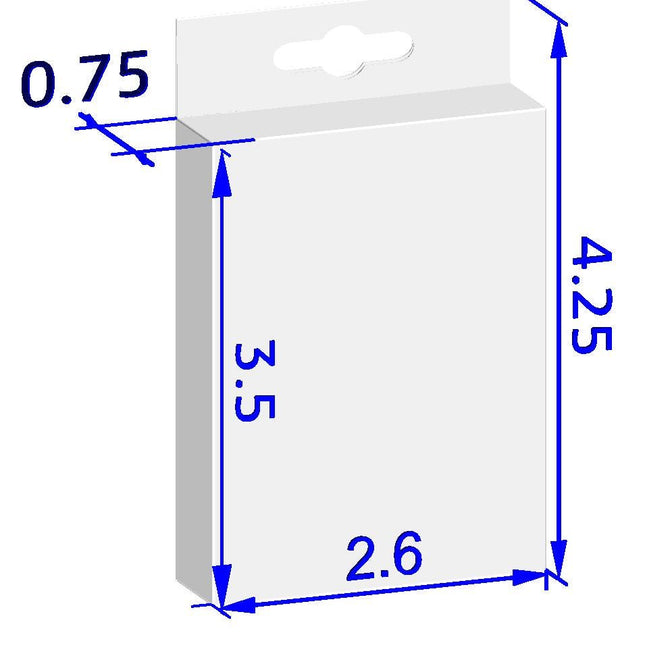 Peggable Poker Card Deck Tuck Box Template SVG PDF AI