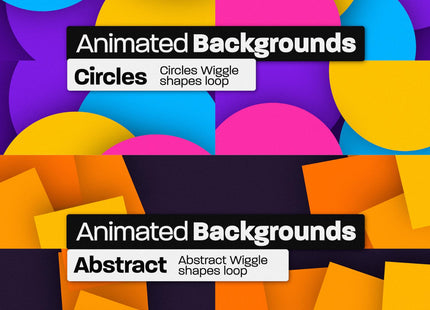 800 Animated Backgrounds Bundle for Premiere Pro Loopable Overlays