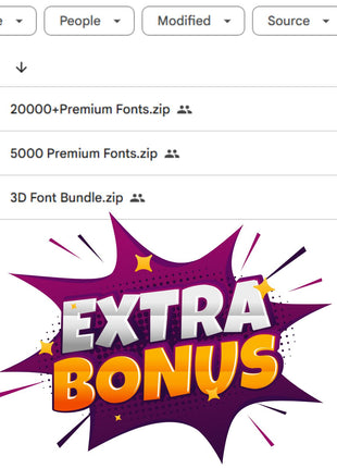 10,000+ Premium Font Bundle for Designers, Crafters, Entrepreneurs