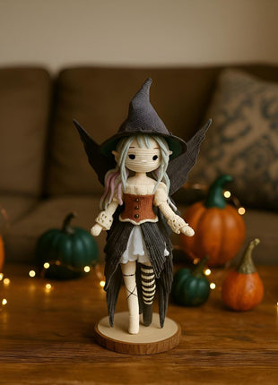 Amigurumi Witch Fairy Crochet Doll Pattern
