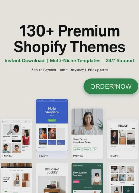 130+ Shopify Themes List: Essential Multi-Niche Digital Templates for E-commerce Success