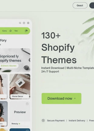 130+ Shopify Themes List: Essential Multi-Niche Digital Templates for E-commerce Success