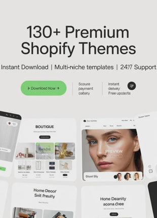130+ Shopify Themes List: Essential Multi-Niche Digital Templates for E-commerce Success