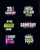 Fresh Text Animation Titles Pack for DaVinci Resolve 4K Templates