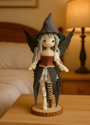 Amigurumi Witch Fairy Crochet Doll Pattern