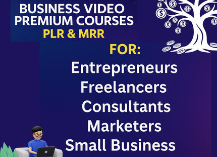 1500+ Business Video Courses Bundle with PLR & MRR Rights