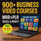 900+ Business Courses Bundle with PLR MRR Resell Rights