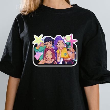 200 Huntrix Kpop Demon Hunters PNG SVG Digital Files for Cricut Design