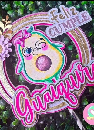 40-Theme Editable Cake Topper Files for Silhouette Studio Instant Download