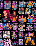 Kpop Demon Hunters PNG Bundle 50+ Transparent High-Res PNGs