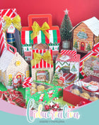 Editable Christmas Gift Box SVG Kit with 9 Printable Templates