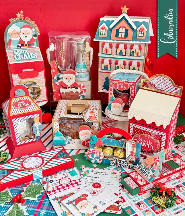 A Christmas Wish Collection Editable Holiday Party Template Kit