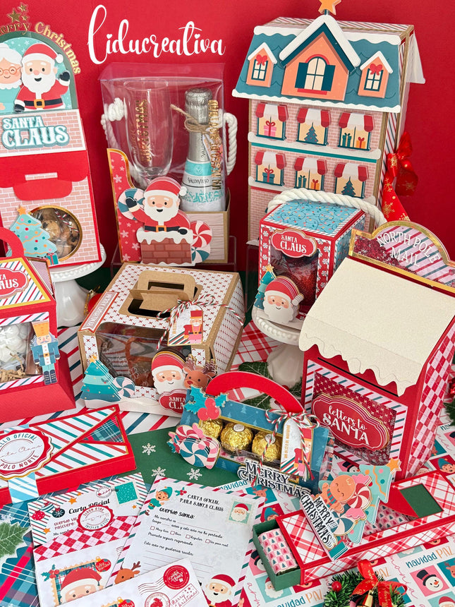 A Christmas Wish Collection Editable Holiday Party Template Kit