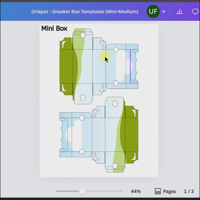 Sneaker Shoebox Template Bundle - 5 Sizes SVG PNG Canva Files