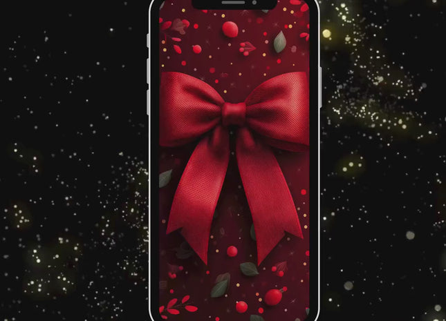 Editable Animated Christmas Party Invitation Canva Template MP4 Instant Download