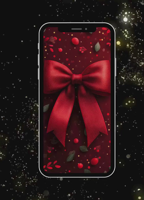 Editable Animated Christmas Party Invitation Canva Template MP4 Instant Download