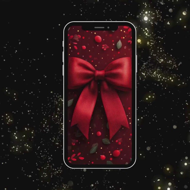 Editable Animated Christmas Party Invitation Canva Template MP4 Instant Download