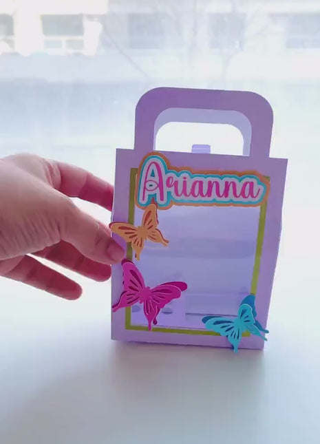 Printable Kids Activity Box Template Editable DIY Party Favor Kit