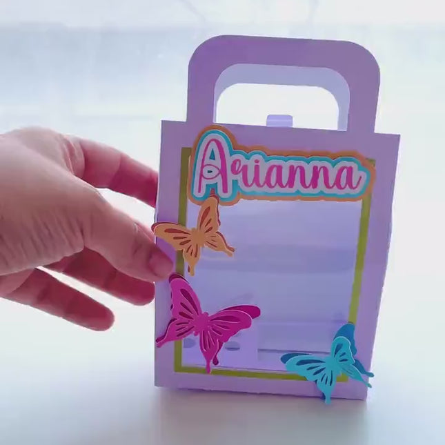 Printable Kids Activity Box Template Editable DIY Party Favor Kit