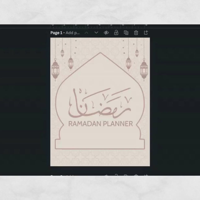 Ramadan Planner 2026 PDF 30-Day Quran & Habit Tracker Printable