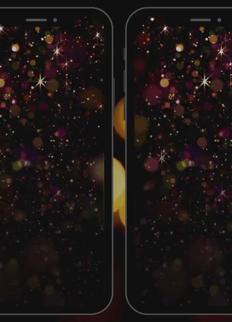 Animated Gold Christmas Party Invitation Video with Editable Canva Template