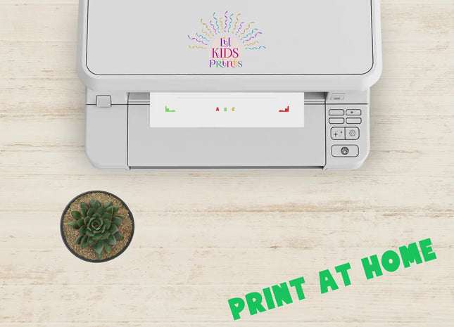 Printable Lined Paper PDF • Kids Writing Sheets • US Letter 8.5x11 • School & Homeschool Notebook Pages • Instant Download