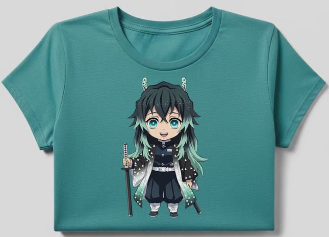 Demon Slayer Chibi Clipart PNG Bundle, Anime Fan Art