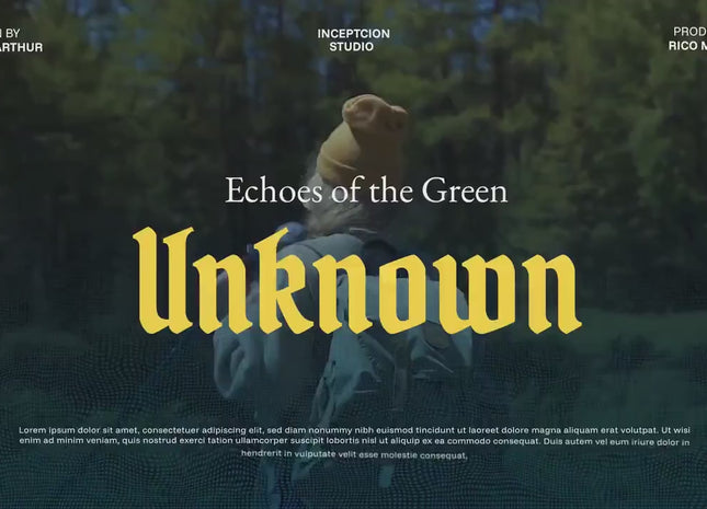 Cinematic Film Title Templates for After Effects — 4K Openers