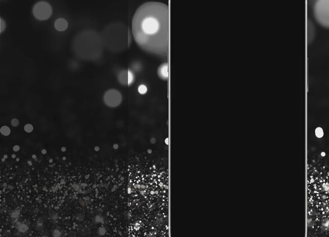 Digital 15th Birthday Video Invitation – Silver Glitter | Editable Canva Template